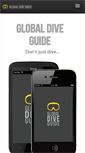 Mobile Screenshot of globaldiveguide.com